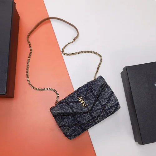 11 YSL Loulou Medium Puffer Bag Women Luxury Quilted