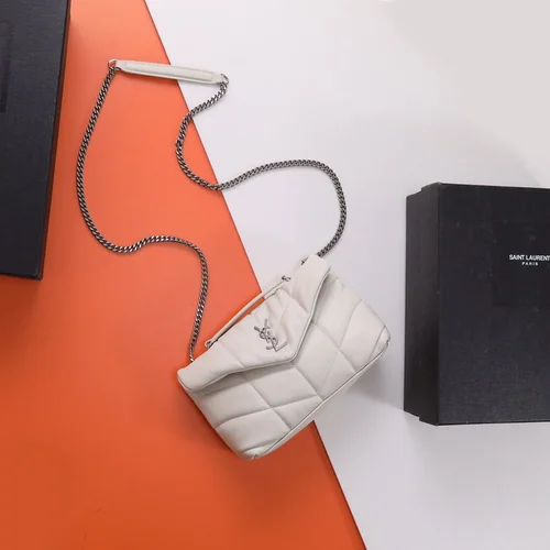 11 YSL Loulou Medium Puffer Bag Women Luxury Quilted