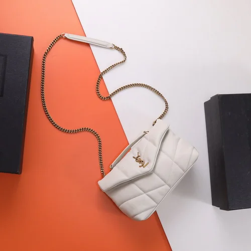 11 YSL Loulou Medium Puffer Bag Women Luxury Quilted