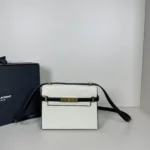 11 YSL Manhattan Medium Shoulder Bag Women Luxury Leather