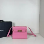 11 YSL Manhattan Medium Shoulder Bag Women Luxury Leather