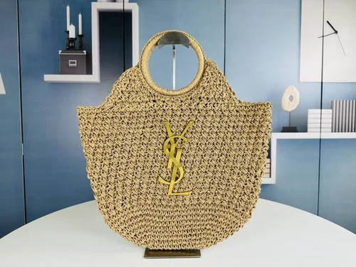 11 YSL Maxi Shopping Tote Bag Women Luxury Canvas