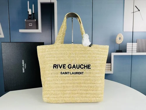 11 YSL Maxi Shopping Tote Bag Women Luxury Canvas