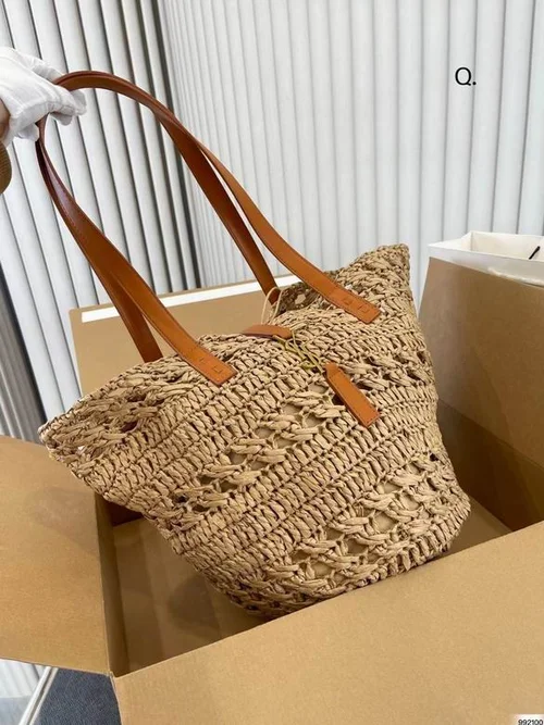 11 YSL Maxi Shopping Tote Bag Women Luxury Canvas