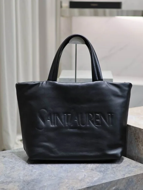 11 YSL Maxi Shopping Tote Bag Women Luxury Canvas