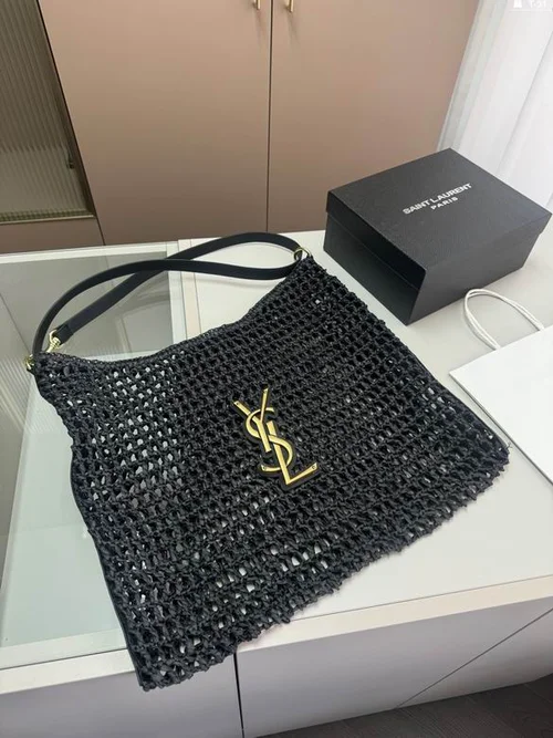 11 YSL Maxi Shopping Tote Bag Women Luxury Canvas