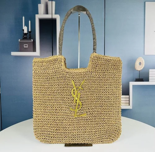 11 YSL Maxi Shopping Tote Bag Women Luxury Canvas