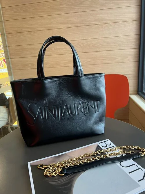 11 YSL Maxi Shopping Tote Bag Women Luxury Canvas