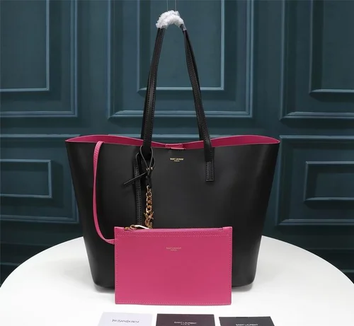 11 YSL Maxi Shopping Tote Bag Women Luxury Canvas