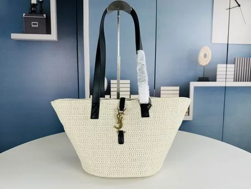 11 YSL Maxi Shopping Tote Bag Women Luxury Canvas