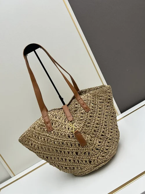 11 YSL Maxi Shopping Tote Bag Women Luxury Canvas