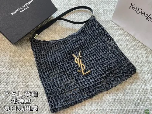 11 YSL Maxi Shopping Tote Bag Women Luxury Canvas