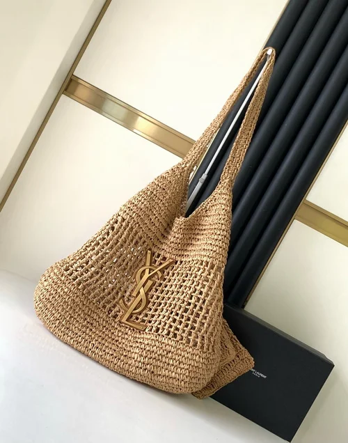 11 YSL Maxi Shopping Tote Bag Women Luxury Canvas
