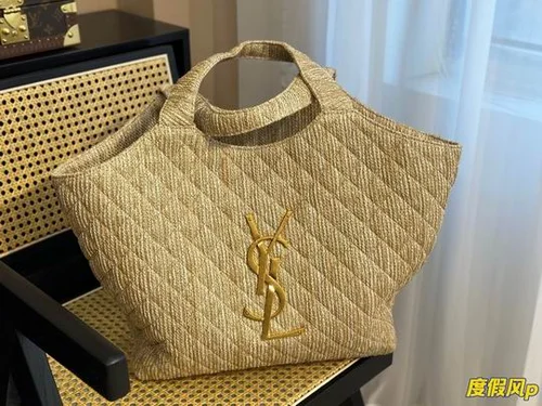 11 YSL Maxi Shopping Tote Bag Women Luxury Canvas