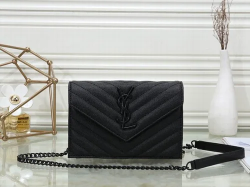 11 YSL Monogram Small Chain Bag Women Luxury Leather