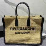 YSL Original Rive Gauche Large Tote Authentic Canvas