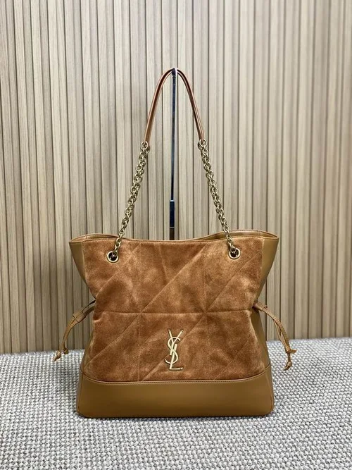YSL Original Large Shopping Tote Authentic Canvas