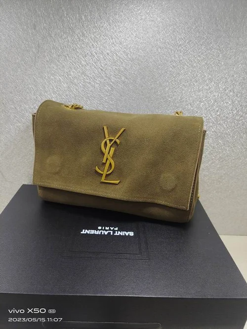 11 YSL Sunset Medium Chain Bag Women Luxury Leather