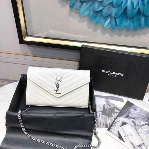 YSL Original Women's Handbag Authentic Leather Luxury