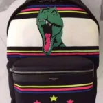 YSL Original Backpack Authentic Leather Canvas