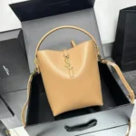 11 YSL Bucket Bag Small Women Luxury Leather Drawstring
