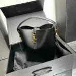 11 YSL Bucket Bag Small Women Luxury Leather Drawstring