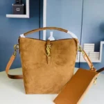 11 YSL Bucket Bag Small Women Luxury Leather Drawstring