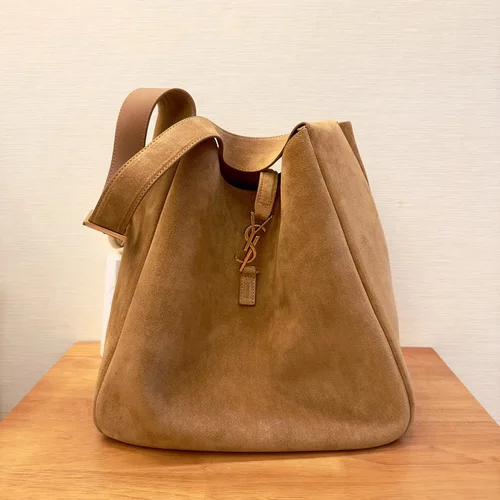 11 YSL Bucket Bag Small Women Luxury Leather Drawstring