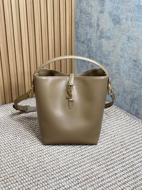 YSL Original Bucket Bag Authentic Leather Luxury