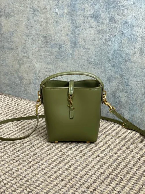 YSL Original Bucket Bag Authentic Leather Luxury