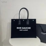 11 YSL Large Tote Bag Women Luxury Canvas Leather