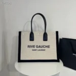 11 YSL Large Tote Bag Women Luxury Canvas Leather