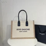 11 YSL Large Tote Bag Women Luxury Canvas Leather