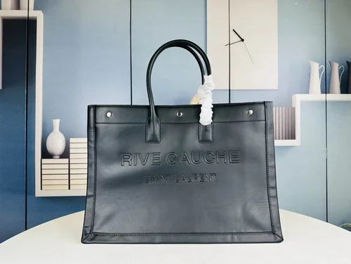 11 YSL Large Tote Bag Women Luxury Canvas Leather