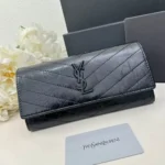 11 YSL Women's Wallet Luxury Leather Designer