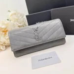 11 YSL Women's Wallet Luxury Leather Designer