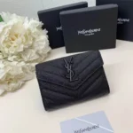 11 YSL Women's Wallet Luxury Leather Designer