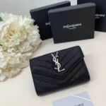11 YSL Women's Wallet Luxury Leather Designer
