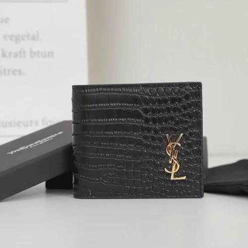 11 YSL Women's Wallet Luxury Leather Designer