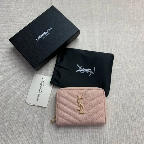 11 YSL Women's Wallet Luxury Leather Designer