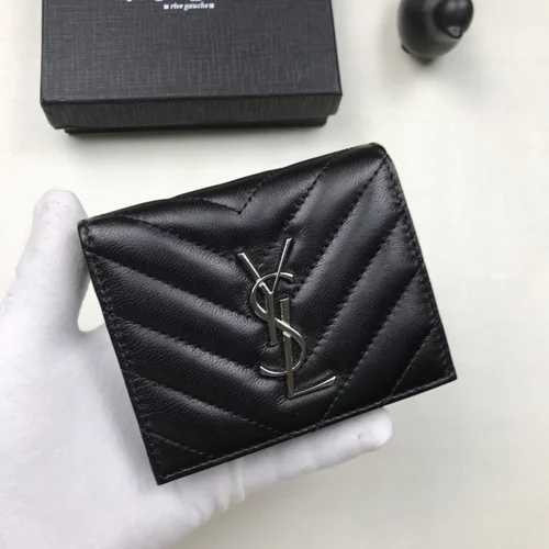 11 YSL Women's Wallet Luxury Leather Designer