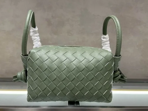 11 Bottega Veneta Loop Small Camera Bag Women Luxury Intrecciato