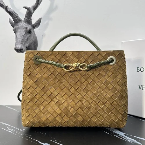 Bottega Veneta Andiamo Original Authentic Intrecciato Tote Bag