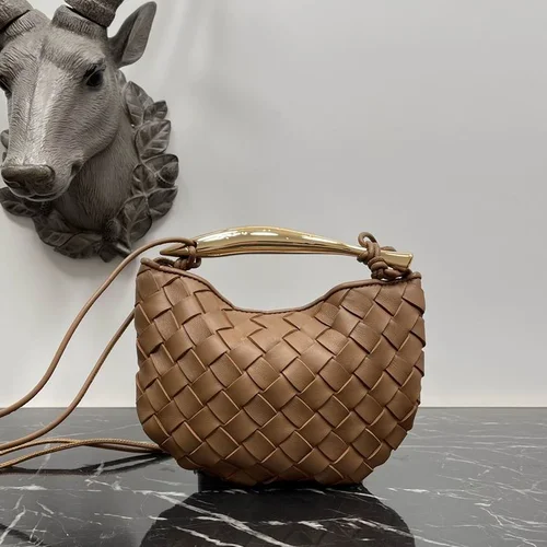 Bottega Veneta Sardine Top Handle Bag Original Authentic Luxury