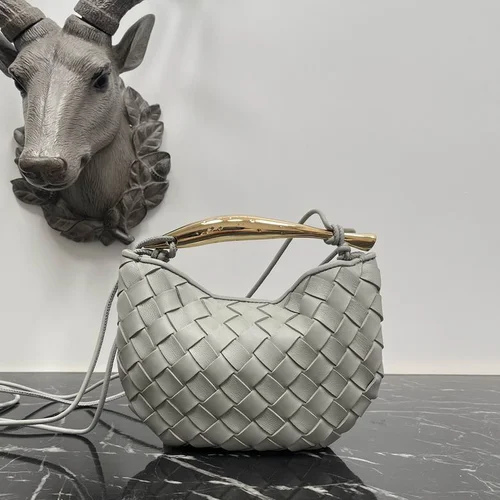 Bottega Veneta Sardine Top Handle Bag Original Authentic Luxury