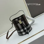 11 Burberry Bucket Bag Small Drawstring Women Luxury Check