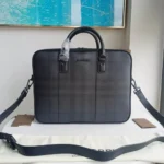 Burberry Original Briefcase Men Authentic Leather Business Bag
