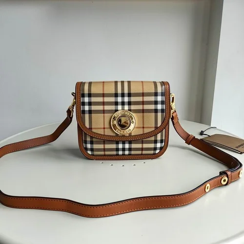 11 Burberry Shoulder Bag Medium Check Women Luxury Designer
