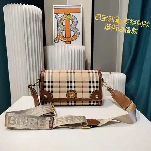 11 Burberry Shoulder Bag Medium Check Women Luxury Designer