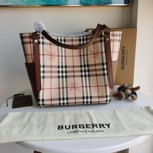 11 Burberry Shoulder Bag Medium Check Women Luxury Designer